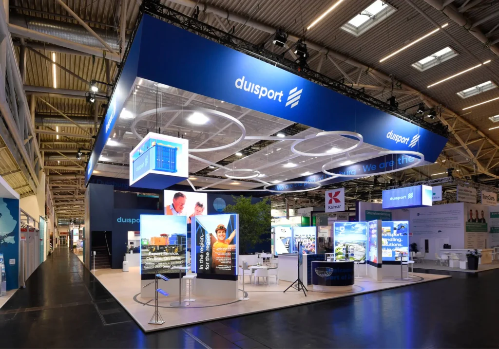 Messefotograf Transport Logistic Messe München Fotograf Studio Loske Messestand Duisport