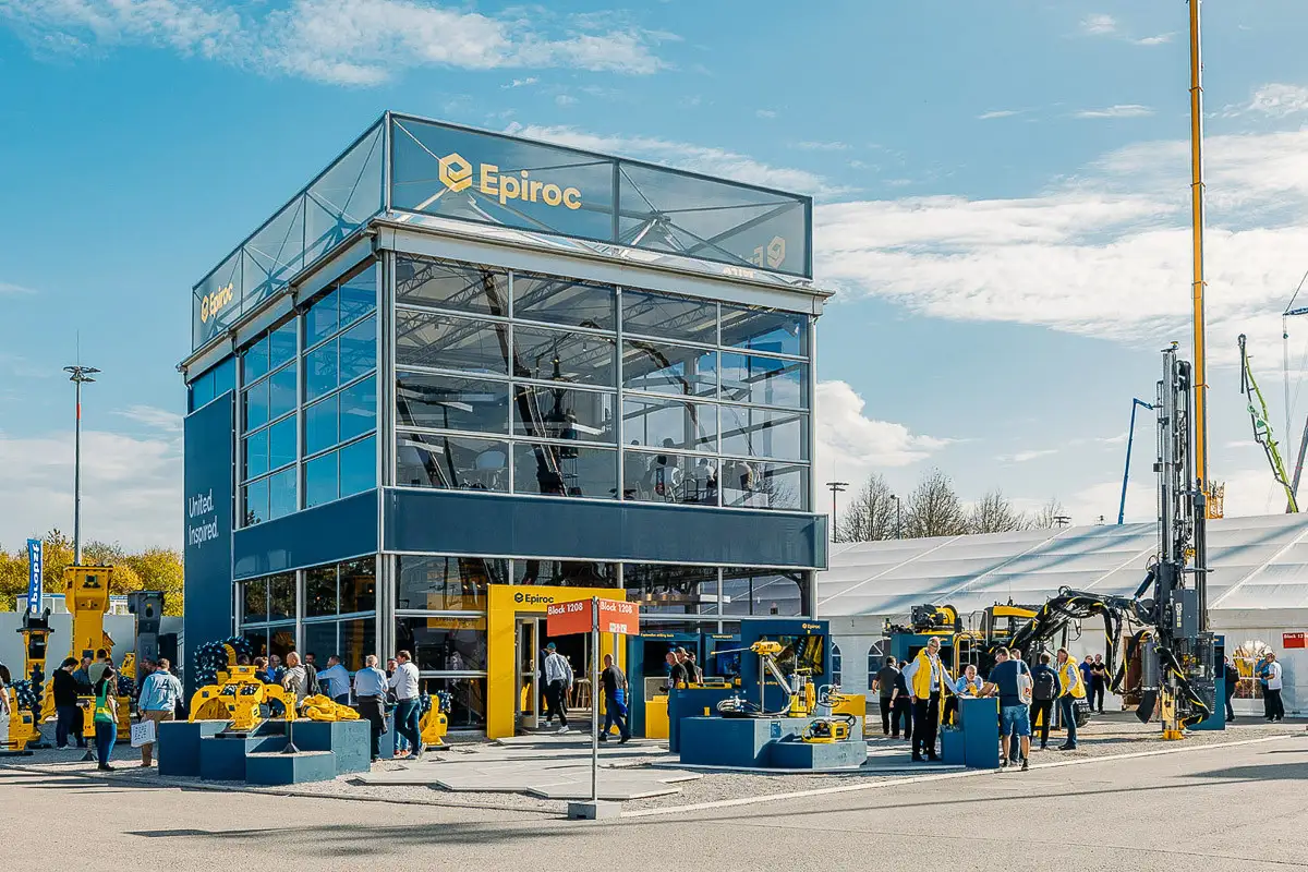 epiroc bauma münchen 1