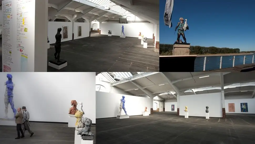 lüpertz an der rheinpromenade